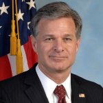 Christopher Wray, appointed head of the FBI by Donald Trump template