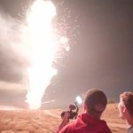 Firework explosion GIF Template