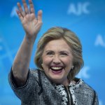 Hillary Clinton Waving