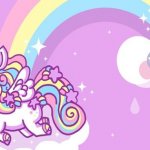Kawaii Rainbow Unicorn