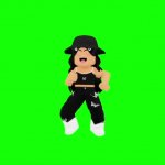 roblox chatacter dancing GIF Template