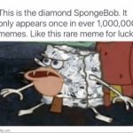 The diamond SpongeBob