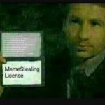 meme stealing license