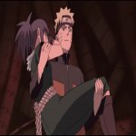 Naruto Carrying Guren GIF Template