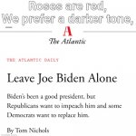 Leave Joe Biden alone | Roses are red,
We prefer a darker tone, | image tagged in leave joe biden alone | made w/ Imgflip meme maker