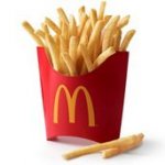 french fries template