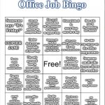 Boring Ass Office Job Bingo | Boring Ass Office Job Bingo Someone says "It's Friday!" Only half your Staples order was delivered- the unimportant half Has excel spreadshe | image tagged in blank bingo | made w/ Imgflip meme maker