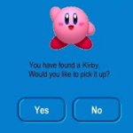 You have Found a Kirby meme