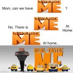 Can't even tell the differance | image tagged in mom can we have,despicable me,gru,minions | made w/ Imgflip meme maker