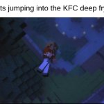 Rat. | Rats jumping into the KFC deep fryer | image tagged in fallen kingdom,memes,minecraft | made w/ Imgflip meme maker