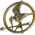 Hunger Games Mockingjay Pin template