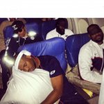 black guys sleeping