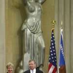 John Ashcroft - statue prude cover-up, republican, theocracy,