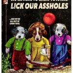 Chew toys lick assholes