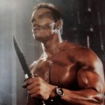 Arnold commando knife template