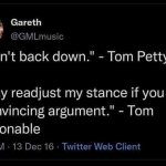 Tom Petty vs. Tom Reasonable