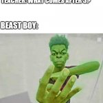 beast boy anti meme | TEACHER: WHAT COMES AFTER 3? BEAST BOY: | image tagged in beast boy holding up 4 fingers,beast boy,teen titans,anti meme,antimeme,anti-meme | made w/ Imgflip meme maker