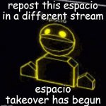 espacio takeover meme