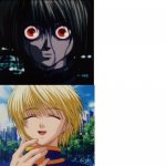 Kurapika reaction meme