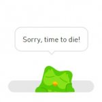 Duolingo Death template