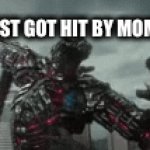 ok. I have bad grammar | POV: YOU JUST GOT HIT BY MOMS SLIPPER | image tagged in gifs,godzilla | made w/ Imgflip video-to-gif maker