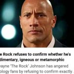 The Rock nerd humor