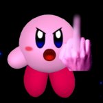 kirby flips you off template