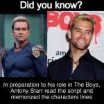 Antony Starr The Boys Meme Generator - Imgflip