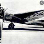 Amelia Earhart lost at sea