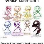 Which color am i meme