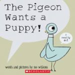 The pigeon wants a puppy book