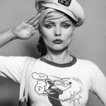 Debbie Harry salute