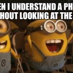 Cheering Minions Meme Generator - Imgflip