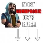 Most homophobic user ever