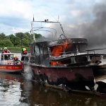 Fire on Boat