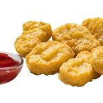 Six McDonalds Chicken Nuggets With Sauce meme
