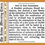 Svante Arrhenius global warming climate change pioneer