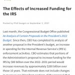 IRS funding
