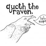 Quoth the raven template