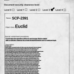 SCP-2391 Document