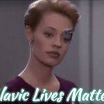 Unimatrix 01 | Slavic Lives Matter | image tagged in gifs,slavic,star trek,slavic star trek | made w/ Imgflip video-to-gif maker