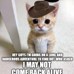 Cute Cat Meme Generator - Imgflip