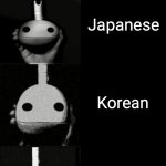 otamatone becoming uncanny to canny | Otamatone speaks:; ghudfsakjqwehgdfsiuewhjdgfwej; Glitched; Gibberish; Like a person; Repeats what you say; Like Siri; Your plays; Your eating; Your drinking; Antarctican; Arabic; Japanese; Korean; Chinese; Mongolian; Kazakh; Russian; Polish; German; Norwegish; Swedish; Finnish; Luxembourgish; Irish; TheRealSullyG; Wah | image tagged in otamatone becoming uncanny to canny | made w/ Imgflip meme maker