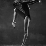 Ballerina black & white meme