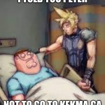 Do not go there ! | I TOLD YOU PETER NOT TO GO TO KEKMA.GA | image tagged in i told you peter | made w/ Imgflip meme maker