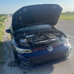 VW GTI broken down