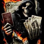 Grim reaper playing cards | PEOPLE SAY I'M VENGEFUL; I REPLY WITH: "YOU BETTER BE HAPPY I HAD THE ENERGY TO PUT UP WITH YOU FOR SO LONG!" | image tagged in grim reaper playing cards | made w/ Imgflip meme maker