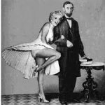 Abe Lincoln and Marilyn Monroe