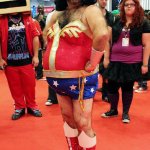 Wonder Woman fat man male beard