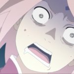 Sakura Scared Face